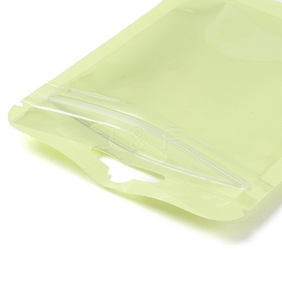 Rectangle Plastic Zip Top Gift Bags OPP-B006-02B-02-1