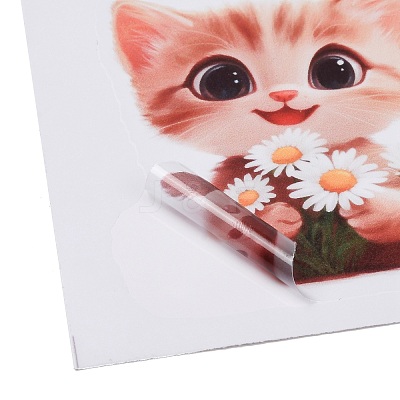 Animals PVC Waterproof Self Adhesive Stickers STIC-K001-04D-1