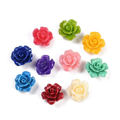 Synthetic Coral Carved Beads CORA-M001-06A-1