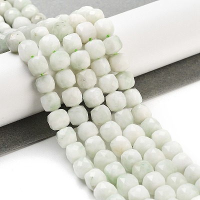 Natural White Jade Beads Strands G-H028-A09-19-1
