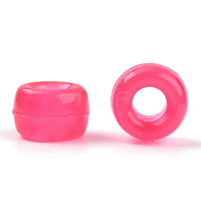 Transparent & Luminous Plastic Beads KY-T025-01-H05-1