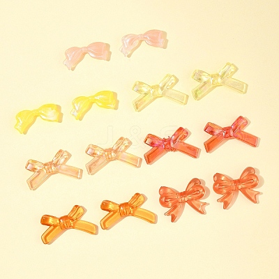 70Pcs 7 Styles Opaque & Transparent Acrylic Beads TACR-FS0001-59-1
