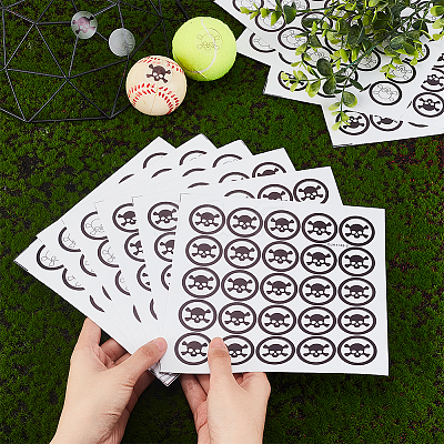26 Sheets 2 Styles PVC Plastic Waterproof Stickers DIY-OC0004-24A-1