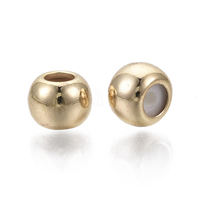 Brass Beads X-KK-T063-004C-NF-1
