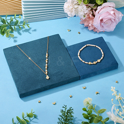 10Pcs 2 Styles Brass Beads KK-TA0003-27-1