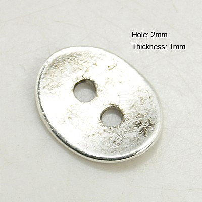 Tibetan Style Alloy Buttons X-TIBE-ZN48623-AS-FF-1