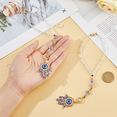 2Pcs Alloy Enamel Pendant Decorations HJEW-FH00008-1