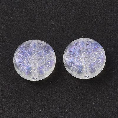 Transparent Acrylic Beads OACR-P007-23-1