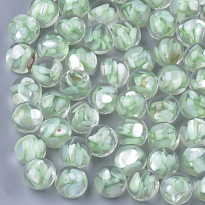 Transparent Acrylic Cabochons MACR-S361-12A-06-1