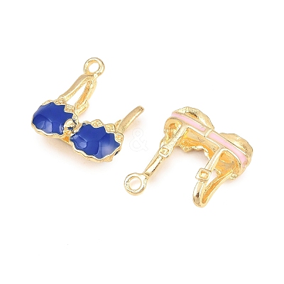 Alloy Enamel Pendants FIND-B062-15G-1