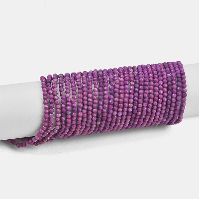 Natural Sugilite Beads Strands G-D463-07-1