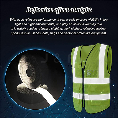 TC Hot Melt Reflective Tape AJEW-BC0003-53-1
