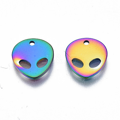 Ion Plating(IP) 201 Stainless Steel Charms LS-X-STAS-S119-136-1