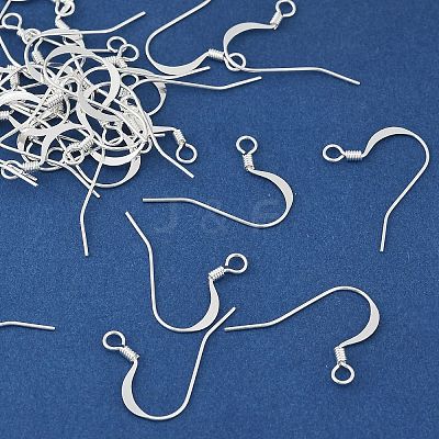 Brass Earring Hooks LS-KK-H258-06C-S-1