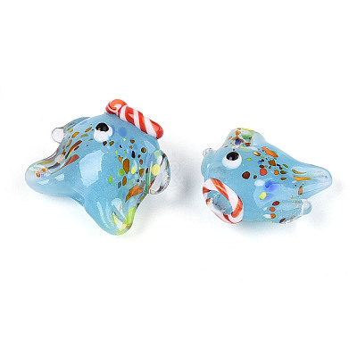 Handmade Lampwork Beads LAMP-T023-16C-1