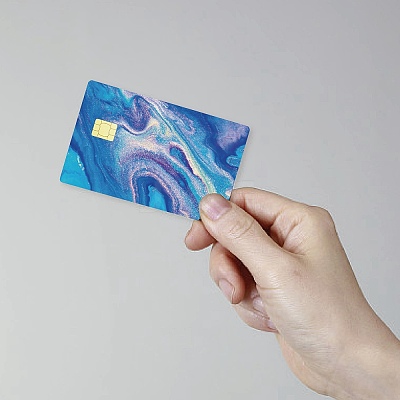 PVC Plastic Waterproof Card Stickers DIY-WH0432-204-1