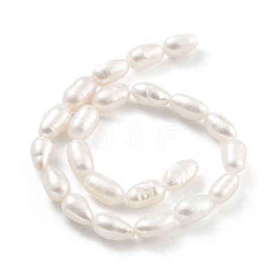 Natural Cultured Freshwater Pearl Beads Strands PEAR-P062-06F-1