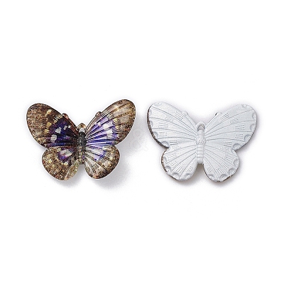 Spray Painted Acrylic Pendants X-TACR-A004-06-1