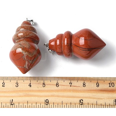 Natural & Synthetic Mixed Gemstone Pendants G-C187-04-1