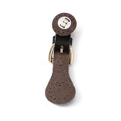 Cowhide Sew on Toggle Buckles FIND-WH0114-36B-1
