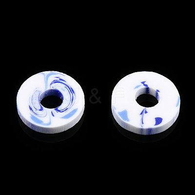 Handmade Polymer Clay Beads CLAY-YW-6.0mm-A19-1