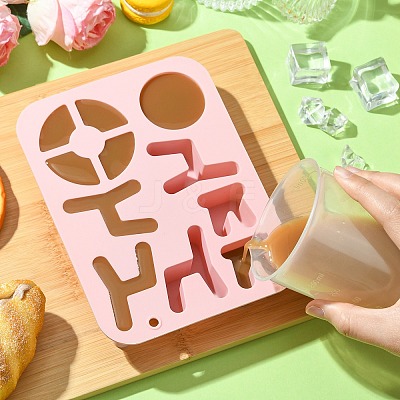 2PCS Chair & Desk Furniture Shape Silicone Molds ST-CJ0007-47-1