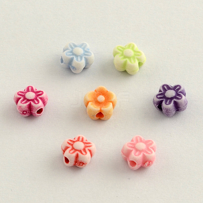 Craft Style Acrylic Beads MACR-Q153-M016-1