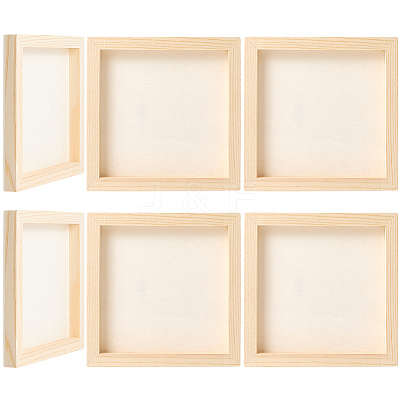DIY Children Wood Decoration Clay Picture Frame WOOD-WH20008-07H-1
