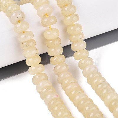 Natural White Jade Beads Strands G-Q613-01F-18-1