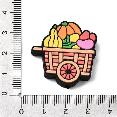 Thanksgiving Theme Silicone Beads SIL-J001-01N-1