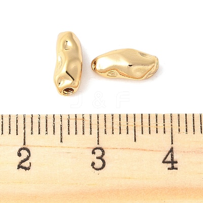 Nuggets Brass Beads KK-U064-19C-G-1