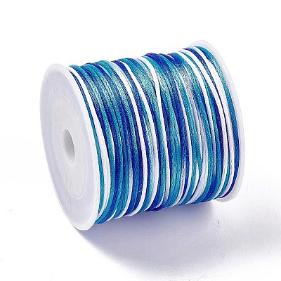 Segment Dyed Nylon Rattail Satin Cords NWIR-A008-01D-1