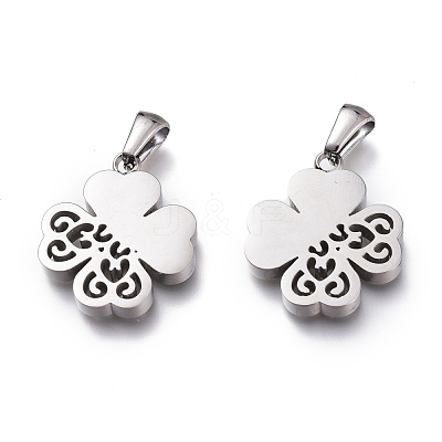 Tarnish Resistant 304 Stainless Steel Pendants STAS-Z006-13P-1