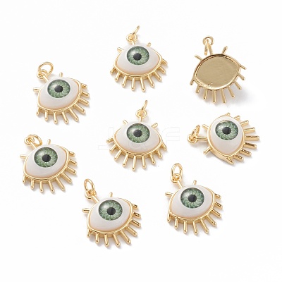 Brass Pendants KK-Z006-01A-1