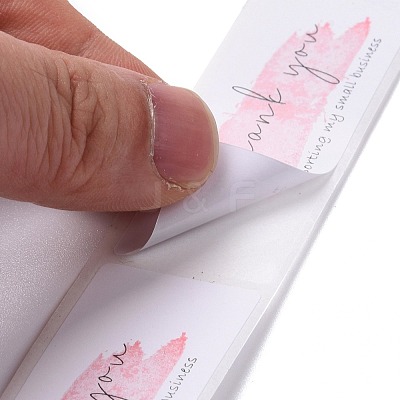 Self-Adhesive Paper Gift Tag Youstickers X-DIY-A023-01F-1