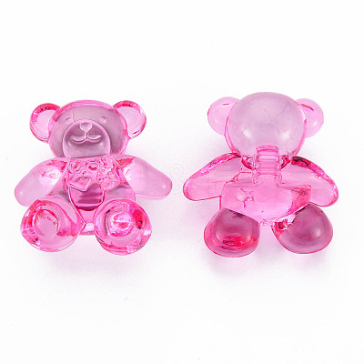 Transparent Acrylic Beads MACR-S373-71-B04-1