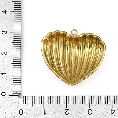 304 Stainless Steel Pendants STAS-B092-08A-G-1