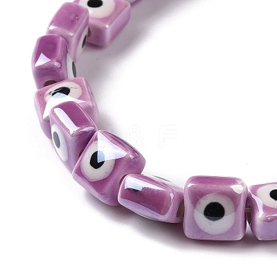Handmade Porcelain Ceramic Beads Strands LAMP-B021-06L-1