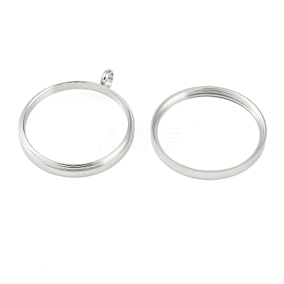 304 Stainless Stee Locket Pendants STAS-S132-16P-05-1