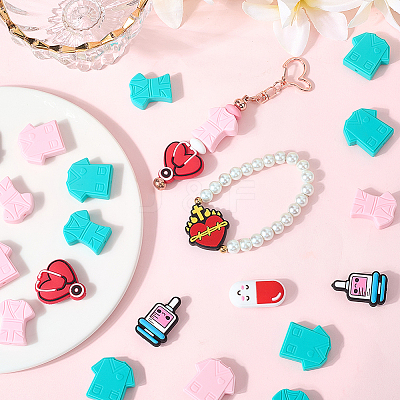 Medical Theme Food Grade Eco-Friendly Silicone Beads SIL-SC0002-86-1