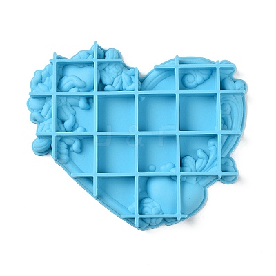 DIY Heart Photo Frame Silicone Molds SIMO-H010-17-1