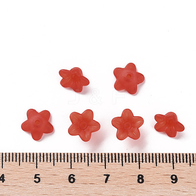 Transparent Acrylic Beads X-PL554-01-1