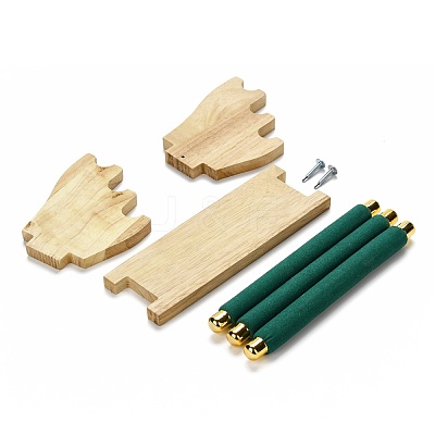 Wood Finger Ring Display Stands NDIS-F003-04A-1
