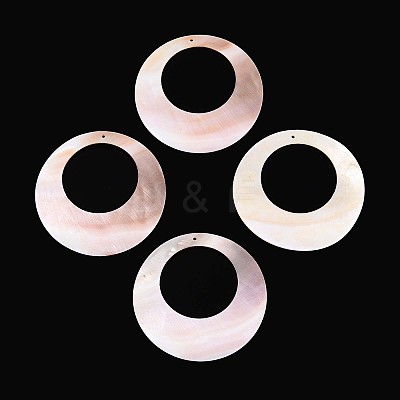 Natural Freshwater Shell Big Pendants SHEL-T020-44-1