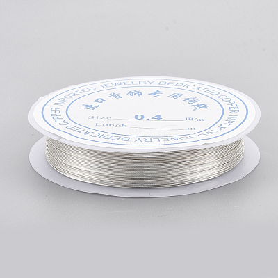 Round Copper Jewelry Wire CWIR-Q006-0.6mm-S-1