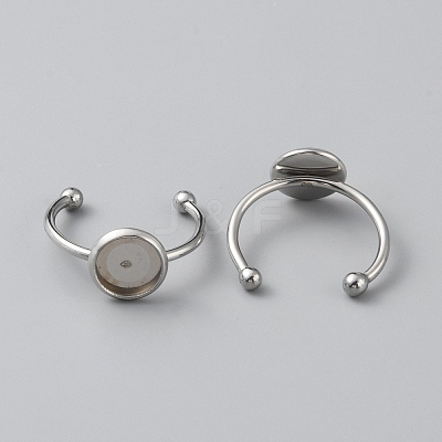 Stainless Steel Ring Components STAS-WH0029-98B-P-1
