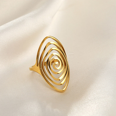 304 Stainless Steel Cuff Open Rings FS-WGD6945-10-1