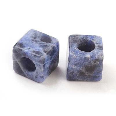 Natural Sodalite European Beads G-F580-B02-1
