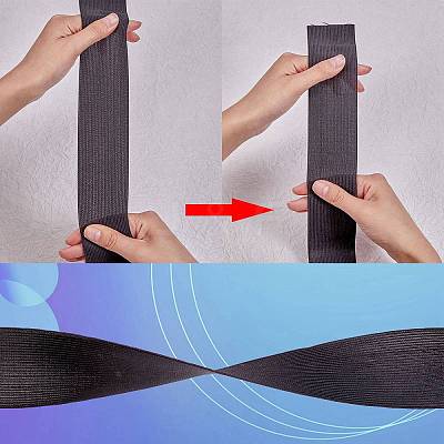 Flat Elastic Rubber Cord/Band EC-SZ0001-05-1
