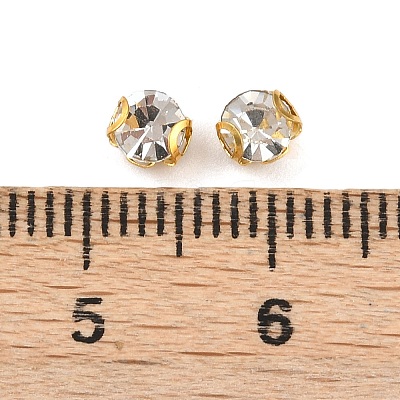 Flat Round Sew on Rhinestone Montee Beads STAS-B107-01A-01G-1